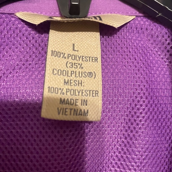 Duluth Women's Water Replent Activeware Shirt Sz. L Snap Closure with Pockets - Picture 8 of 16